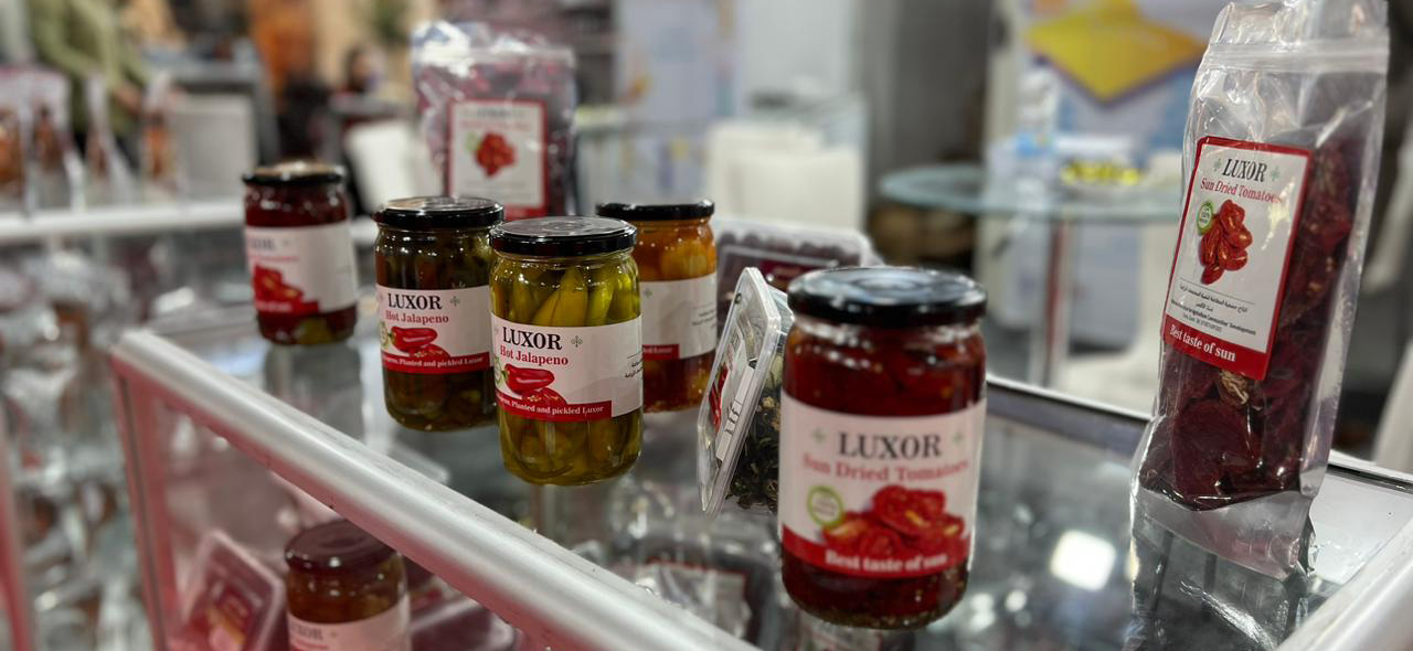 Jars of Food in an African Store
