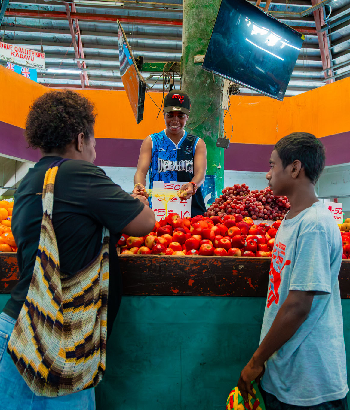 Tirisia Wati market seller